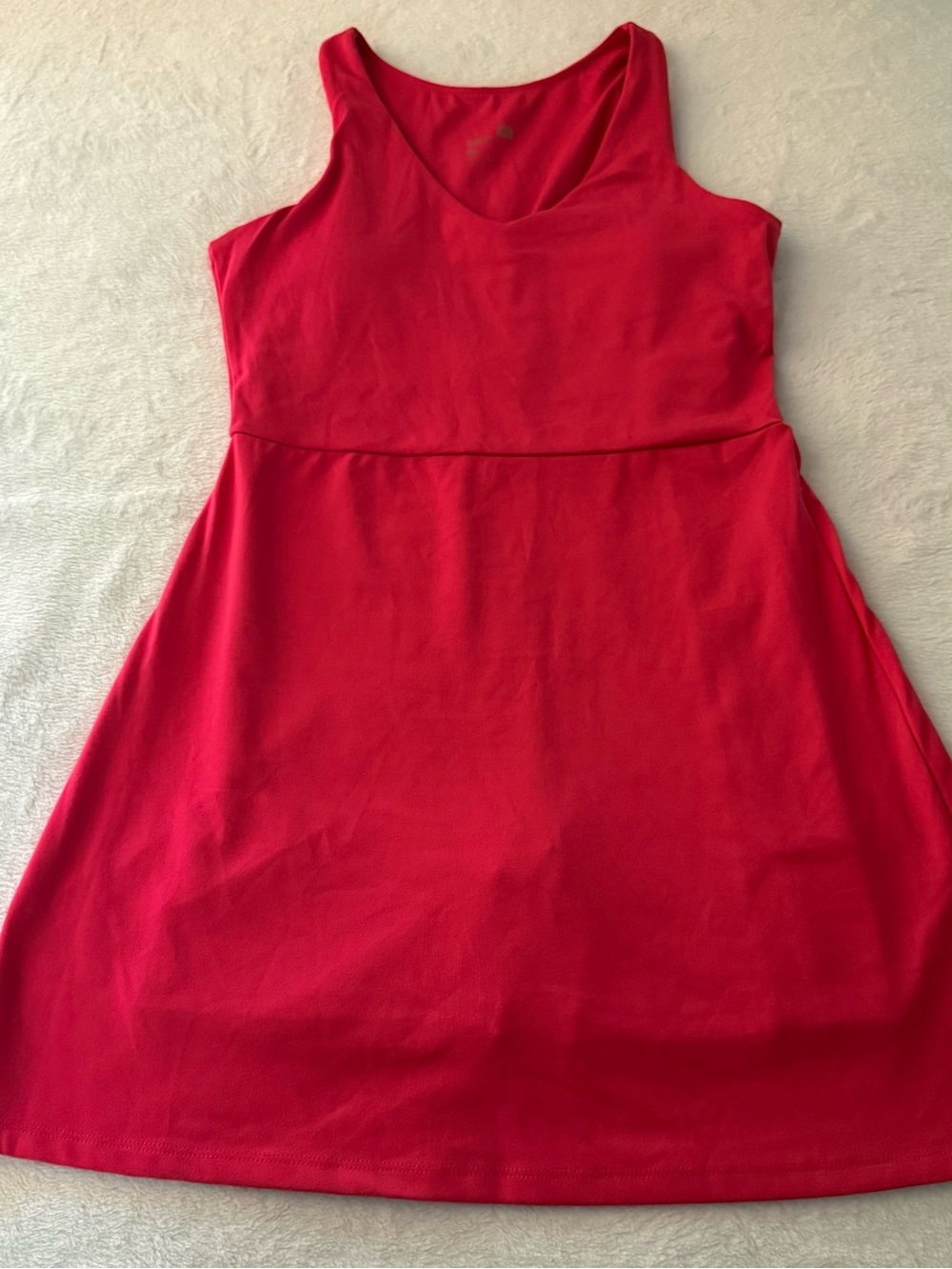 GapFit Womens XS Pink Athletic Dress Fit Flare Stretch Sleeveless Activewear